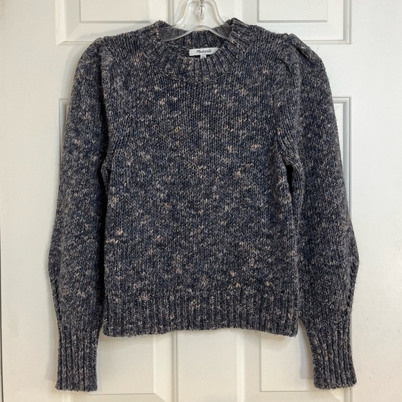SOLD Madewell Pleat Shoulder Pullover Sweater XXS - Picture 5 of 15